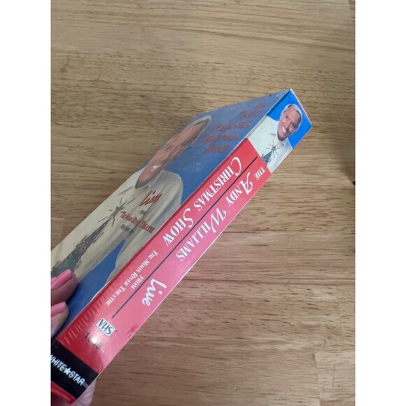 The Andy Williams Christmas Show VHS Live From The Moon River Theatre Branson MO - Picture 2 of 4